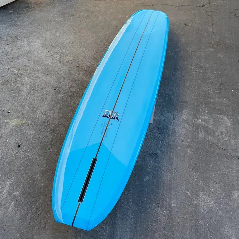 ChamP Surfboard Blue Back