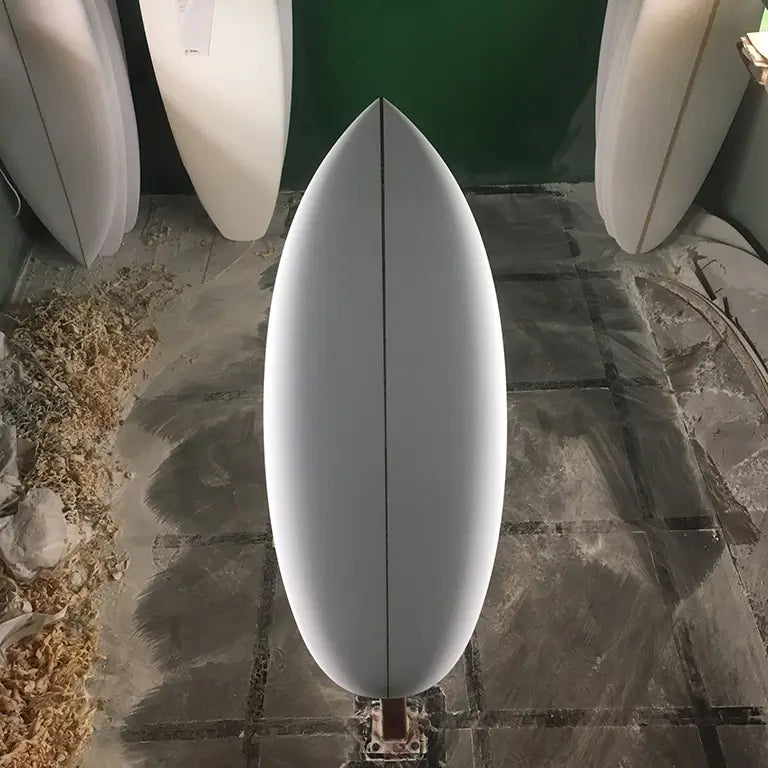 Machete Surfboard WIP Shop Shaping