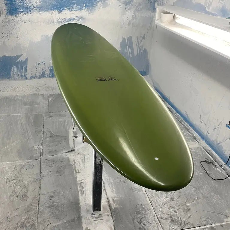 Performance-Log Surfboard Green Shop WIP