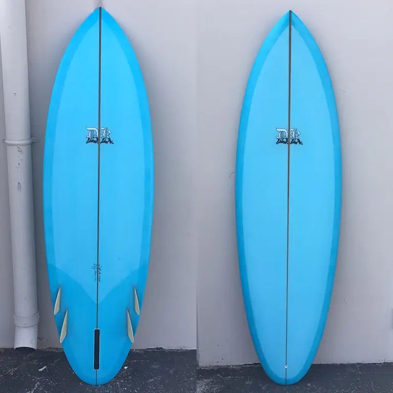 Bonzer Egg Model Surfboard Blue Model Front and Back