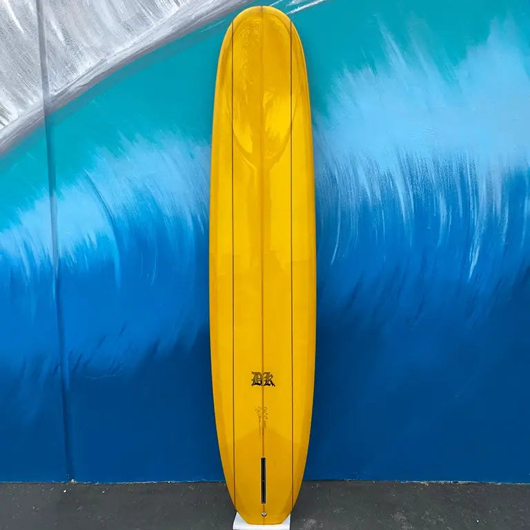 ChamP Surfboard Yellow Back