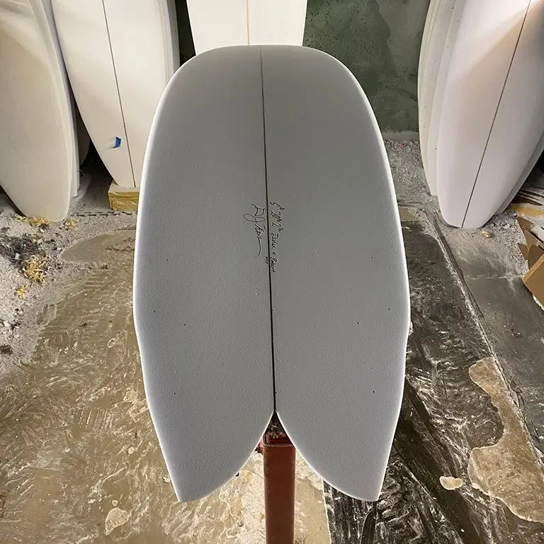 Dialer Surfboard WIP Shop Shaping