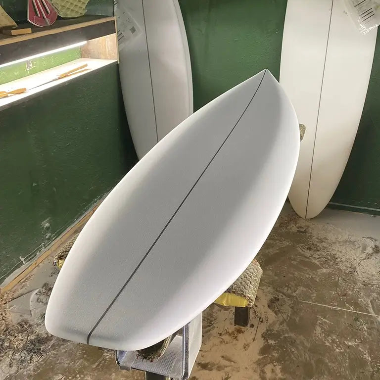 Nugget Surfboard WIP Shop Shaping