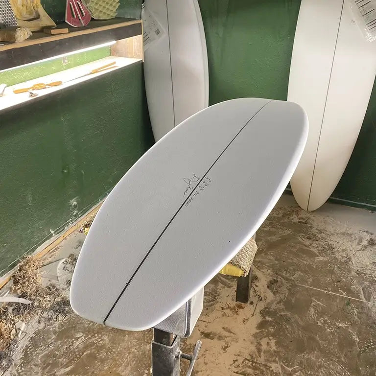 Nugget Surfboard WIP Shop Shaping 3